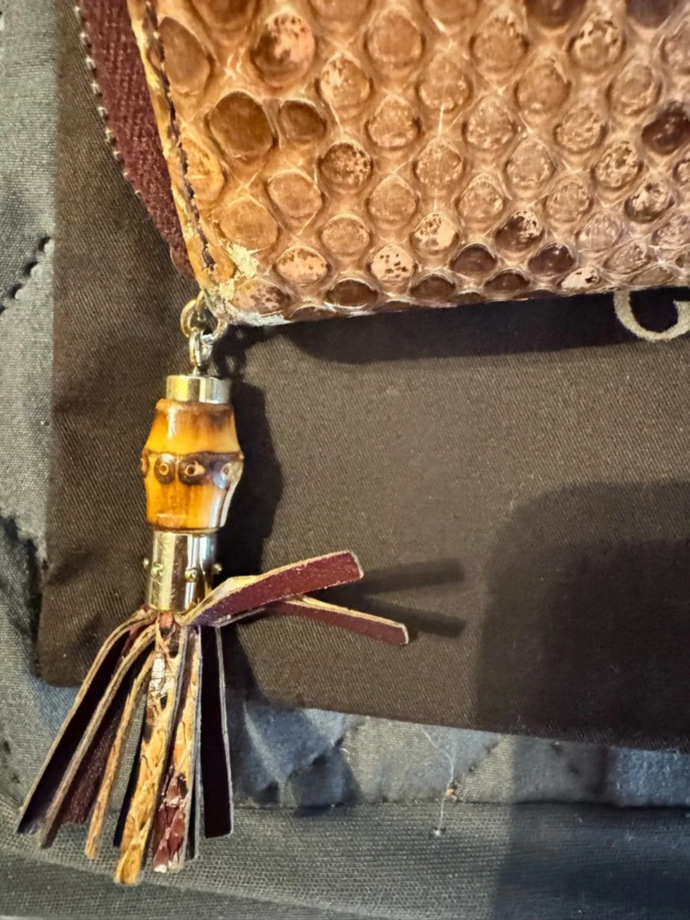 Gucci Genuine Python Wallet - Picture 7 of 7